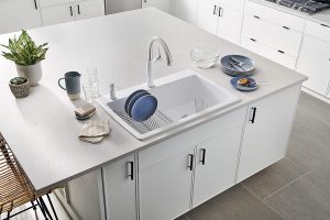 Blanco Anthracite white drop-in sink