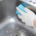 how to clean stainless steel kitchen sink