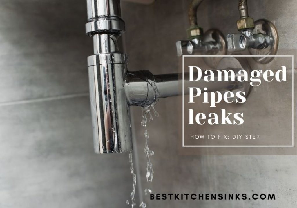 how to fix a leaky sink pipe
