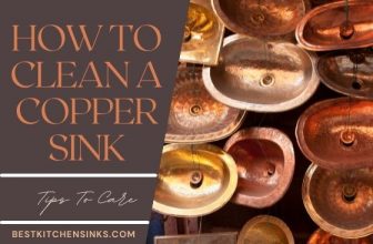 how to clean a hammered copper sink